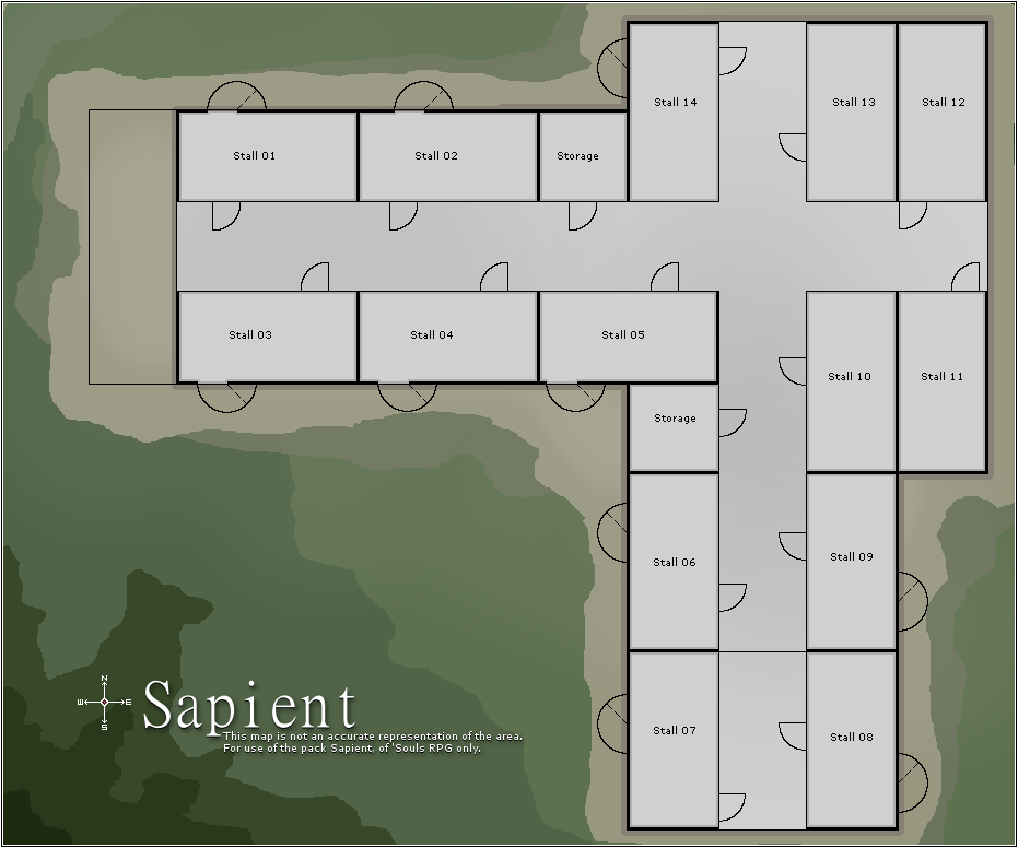 Building layout - nearby stables
